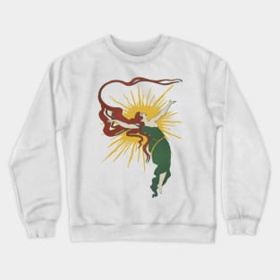 Redheaded Sun Spirit Crewneck Sweatshirt